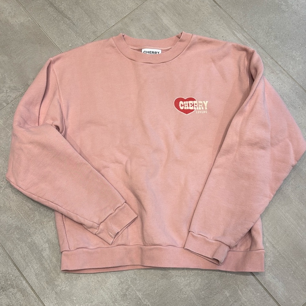 Cherry la crewneck